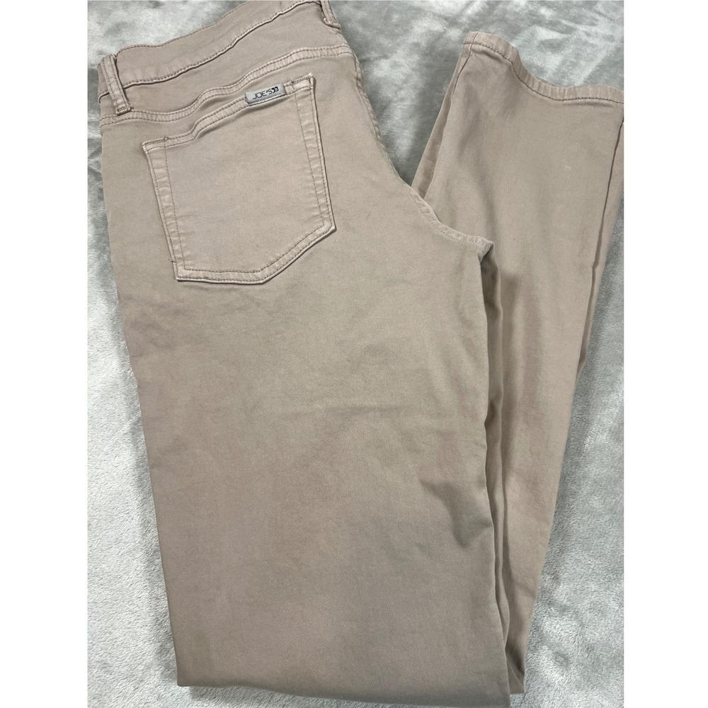 Joe's Jeans Slim Fit String Women's 34 Tan Minimalist Stretch‎ Jeans - Picture 5 of 16